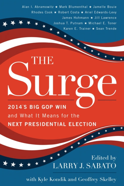 Book cover of: Surge. By: Larry Sabato