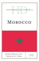 Book cover of: Historical Dictionary of Morocco. By: Aomar Boum