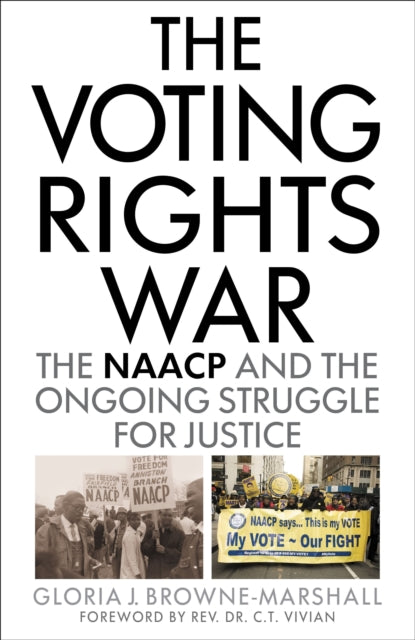 Book cover of: Voting Rights War. By: Gloria J. Browne-Marshall