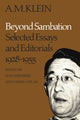 Book cover of: Beyond Sambation. By: A. M. Klein