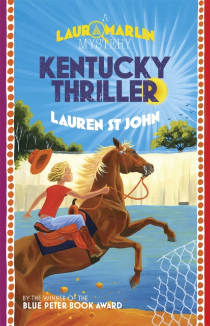 Book cover of: Laura Marlin Mysteries: Kentucky Thriller. By: Lauren St John