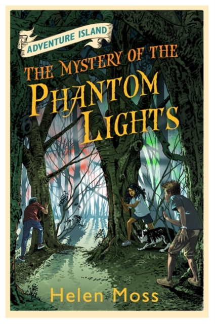 Book cover of: Adventure Island: The Mystery of the Phantom Lights
