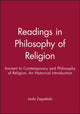 Book cover of: Readings in Philosophy of Religion. By: Linda Zagzebski