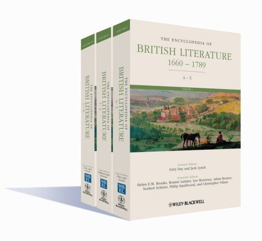 Book cover of: Encyclopedia of British Literature, 3 Volume Set
