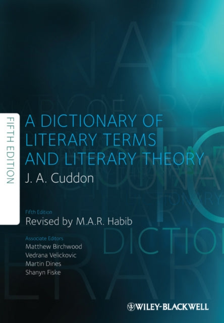 Book cover of: Dictionary of Literary Terms and Literary Theory. By: J. A. Cuddon