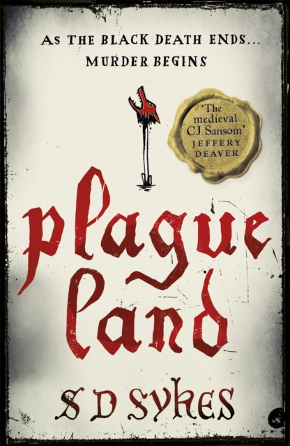 Book cover of: Plague Land. By: S. D. Sykes