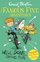 Book cover of: Famous Five Colour Short Stories: Well Done, Famous Five. By: Enid Blyton