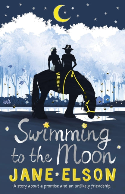 Book cover of: Swimming to the Moon. By: Elson, Jane (Children's fiction writer)