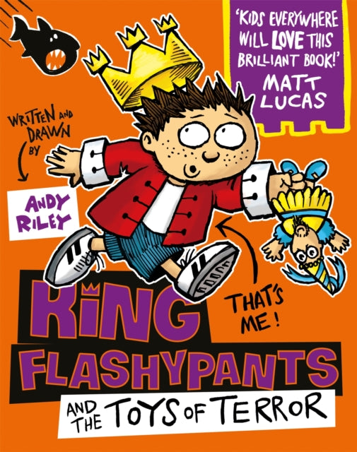 Book cover of: King Flashypants and the Toys of Terror