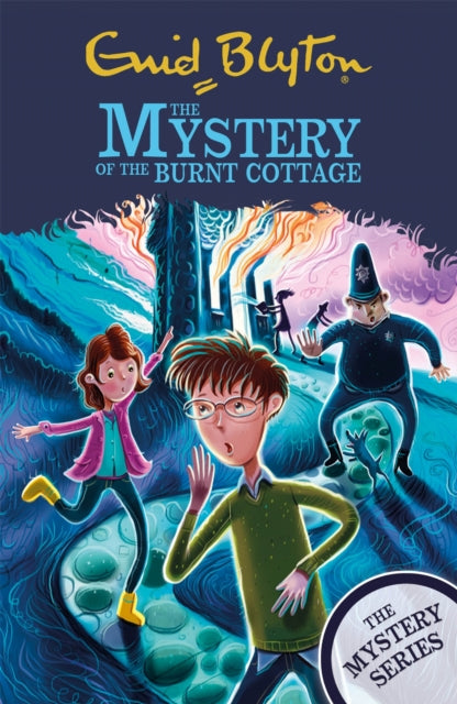 Book cover of: Mystery Series: The Mystery of the Burnt Cottage. By: Enid Blyton