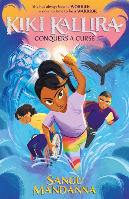 Book cover of: Kiki Kallira Conquers a Curse. By: Sangu Mandanna
