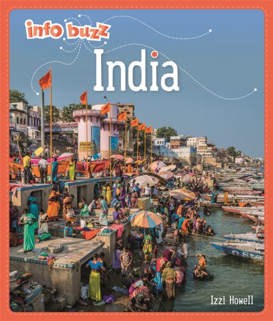 Book cover of: Info Buzz: Geography: India. By: Izzi Howell