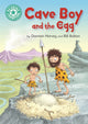 Book cover of: Reading Champion: Cave Boy and the Egg. By: Damian Harvey