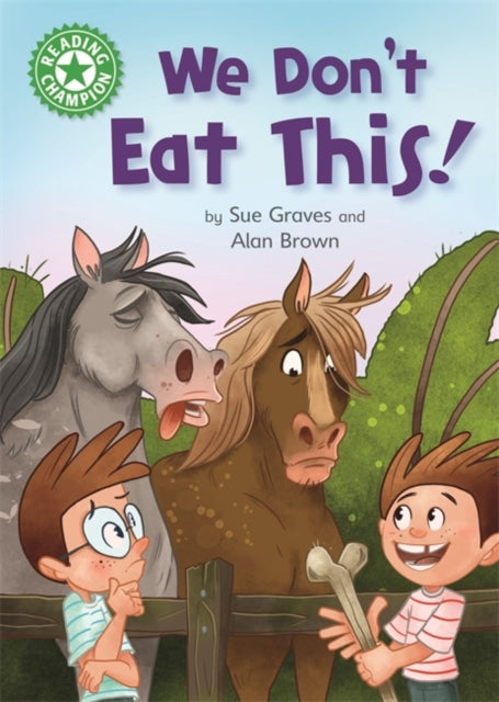 Book cover of: Reading Champion: We Don't Eat This!. By: Sue Graves
