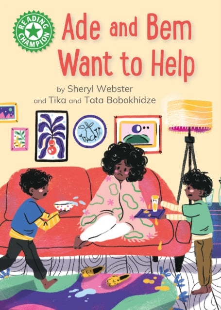 Book cover of: Reading Champion: Ade and Bem Want to Help. By: Franklin Watts