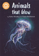 Book cover of: Reading Champion: Animals that Glow. By: Katie Woolley