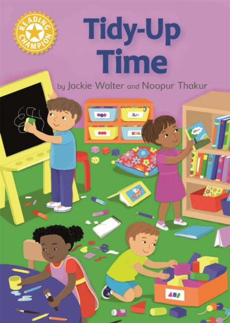 Book cover of: Reading Champion: Tidy-up Time. By: Jackie Walter