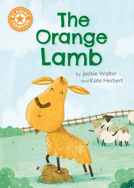 Book cover of: Reading Champion: The Orange Lamb. By: Jackie Walter
