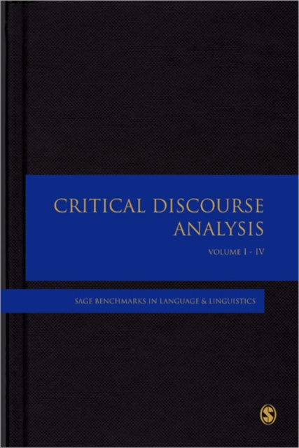 Book cover of: Critical Discourse Analysis. By: Ruth Wodak