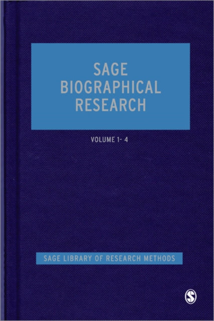 Book cover of: SAGE Biographical Research
