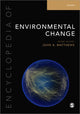 Book cover of: Encyclopedia of Environmental Change. By: Matthews, John A.