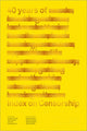 Book cover of: 40 Years of Index on Censorship V41 N1. By: Jo Glanville