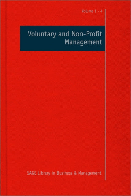 Book cover of: Voluntary and Non-Profit Management. By: Stephen P. Osborne