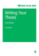 Book cover of: Writing Your Thesis. By: Paul Oliver