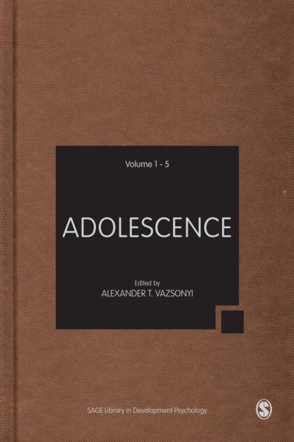 Book cover of: Adolescence. By: Alexander T. Vazsonyi