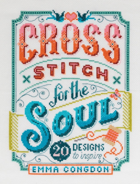 Book cover of: Cross Stitch for the Soul. By: Emma Congdon