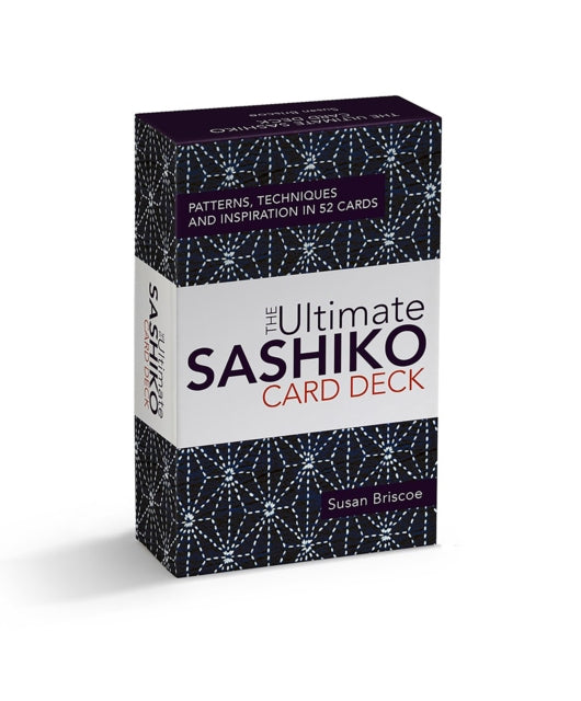 Ultimate Sashiko Card Deck, Patterns, Techniques and Inspiration in 52 Cards 9781446312612 Susan Briscoe