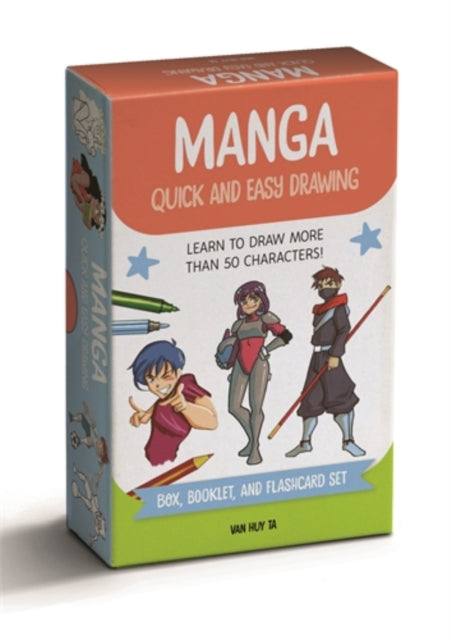 Book cover of: Manga Quick and Easy Drawing Deck. By: TA, VAN HUY