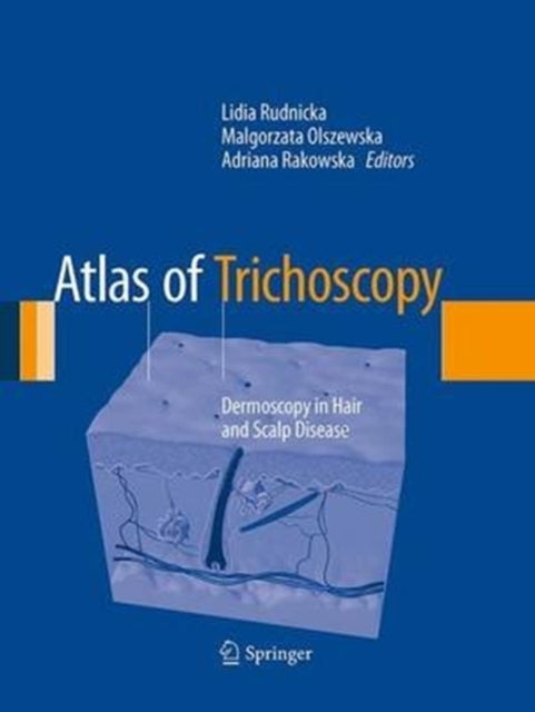 Book cover of: Atlas of Trichoscopy. By: Lidia Rudnicka