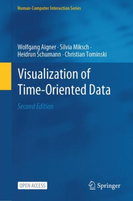 Book cover of: Visualization of Time-Oriented Data. By: Wolfgang Aigner