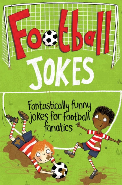 Book cover of: Football Jokes. By: Macmillan Children's Books