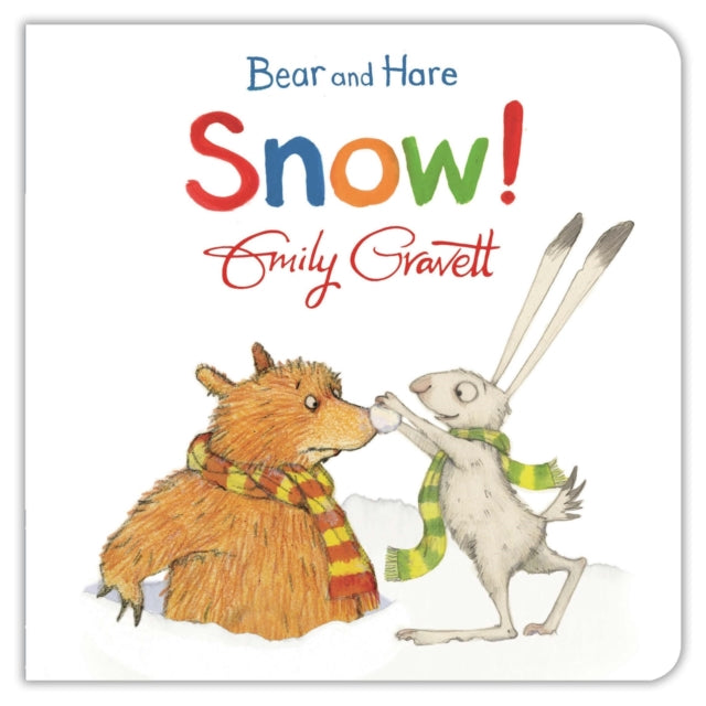 Book cover of: Bear and Hare: Snow!. By: Emily Gravett
