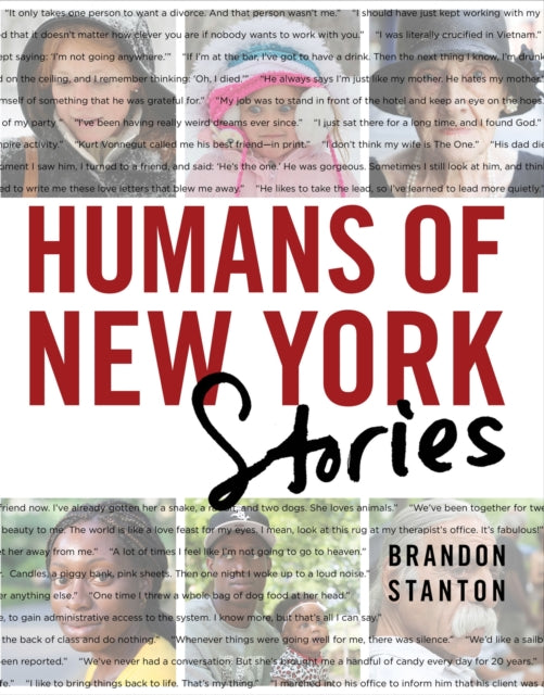 Book cover of: Humans of New York: Stories. By: Brandon Stanton