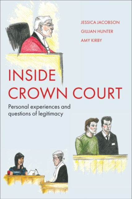 Book cover of: Inside Crown Court. By: Jessica Jacobson