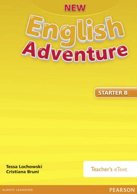 Book cover of: New English Adventure GL Starter B Teacher's eText