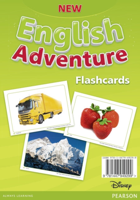 Book cover of: New English Adventure PL 2/GL 1 Flashcards