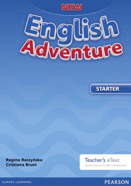 Book cover of: New English Adventure PL Starter Teacher's eText