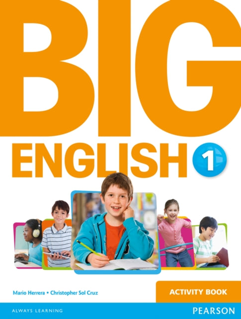 Book cover of: Big English 1 Activity Book. By: Mario Herrera