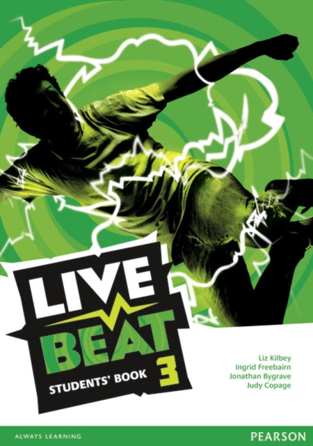 Book cover of: Live Beat 3 Students' Book. By: Liz Kilbey