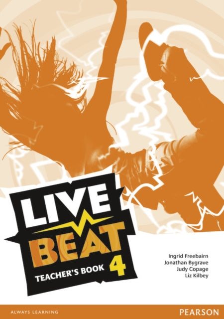 Book cover of: Live Beat 4 Teacher's Book. By: Ingrid Freebairn