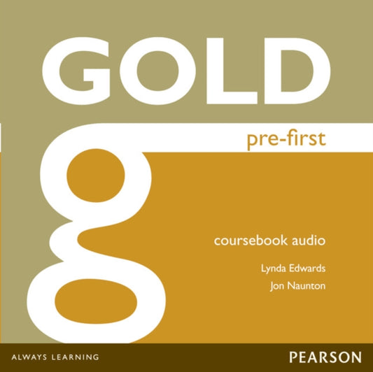 Book cover of: Gold Pre-First Class Audio CDs
