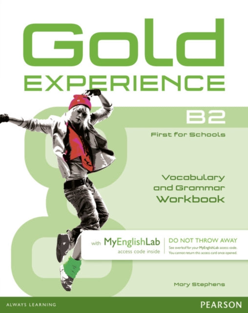 Book cover of: Gold Experience B2 MyEnglishLab & Workbook Benelux Pack. By: Mary Stephens