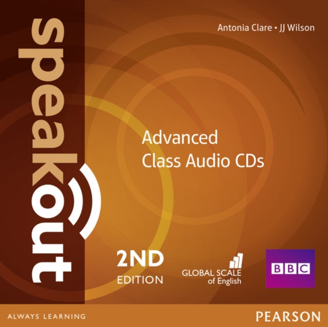 Book cover of: Speakout Advanced 2nd Edition Class CDs (2). By: ANTONIA CLARE;J WILSON