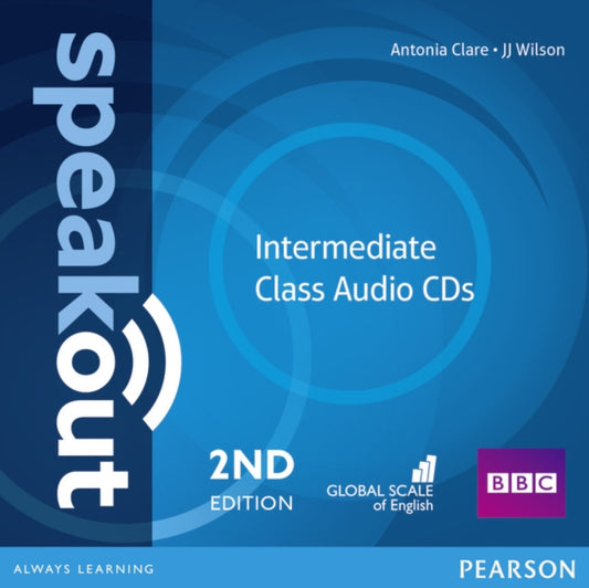 Book cover of: Speakout Intermediate 2nd Edition Class CDs (2). By: Antonia Clare
