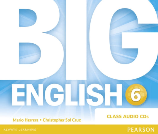 Book cover of: Big English Plus 6 Class CD. By: Mario Herrera