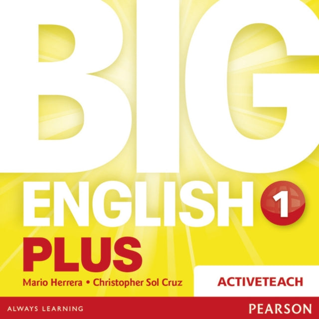 Book cover of: Big English Plus American Edition 1 Active Teach CD. By: Mario Herrera